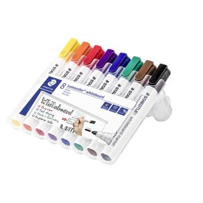 lumocolor whiteboard MARKER 2mm 8 ass/boks